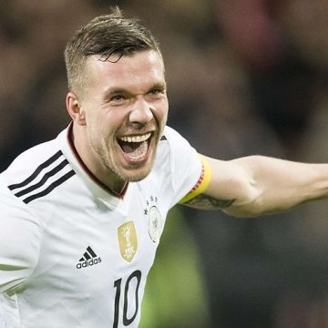Lukas Podolski dotrzymał obietnicy