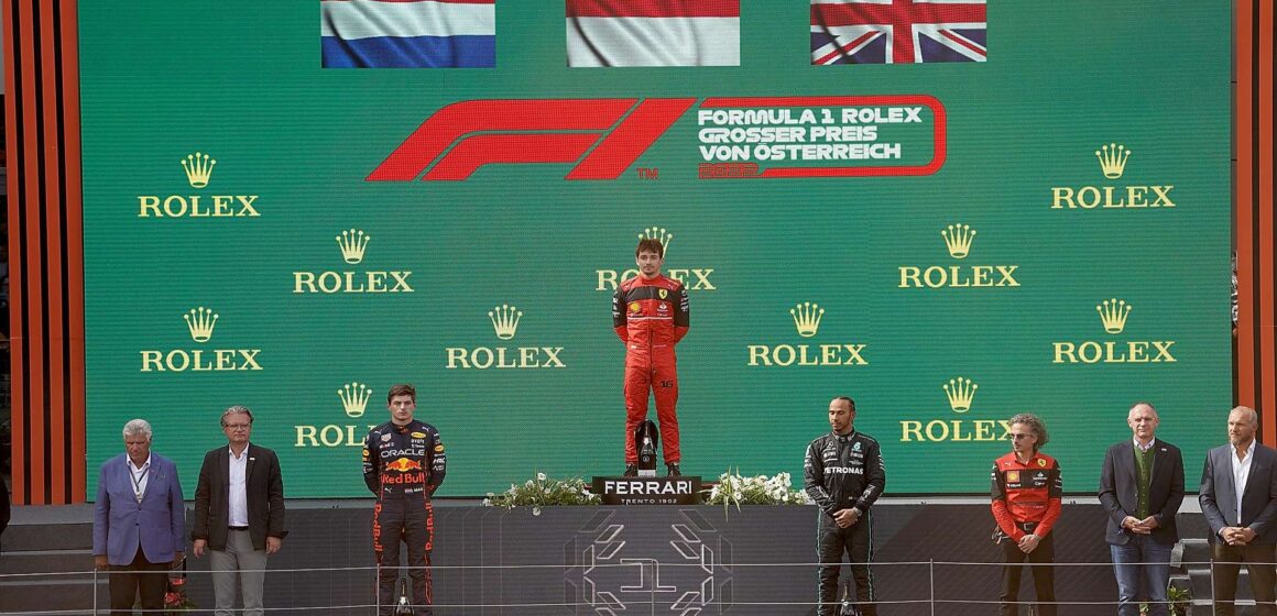 F1: Charles Leclerc wygrał GP Austrii