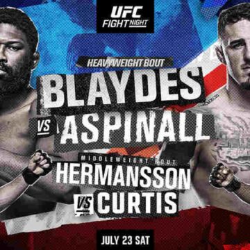 UFC Londyn FN: Blaydes – Aspinall. Typy i zapowiedź gali. Karta walk (23.07)