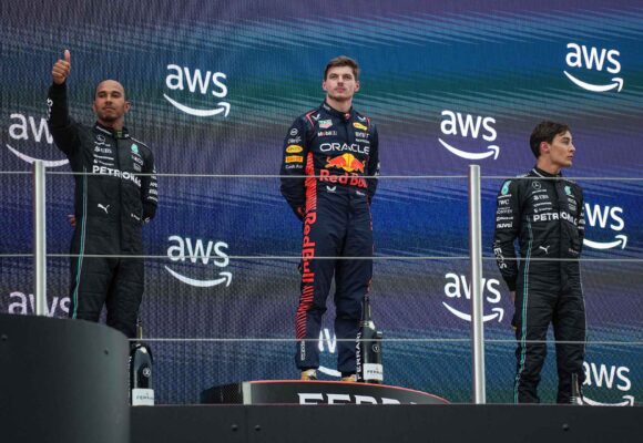 F1: Podwójnie podium Mercedesa, kolejna wygrana Maxa