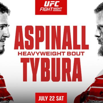UFC FN: Aspinall vs Tybura: Typy, karta walk, zapowiedź (22.07)