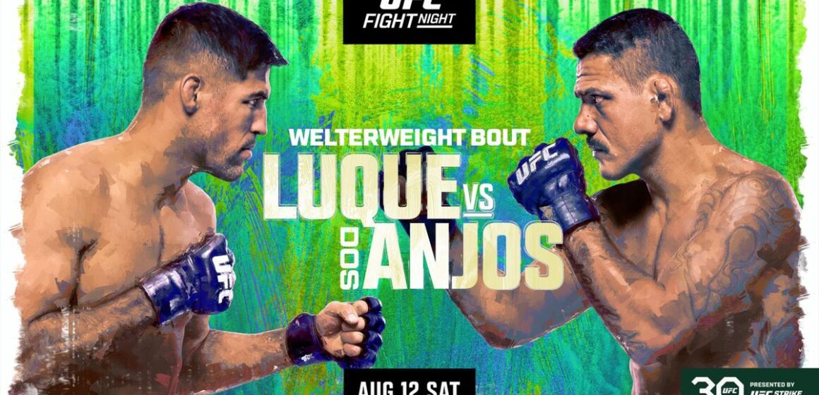 UFC FN: Luque vs. Dos Anos: Typy, karta walk, zapowiedź (12.08)