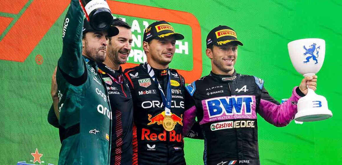 F1: dziewiąte z rzędu zwycięstwo Verstappena