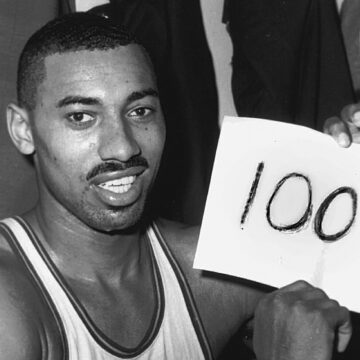 Wilt Chamberlain – rekord 100 punktów w jednym meczu NBA