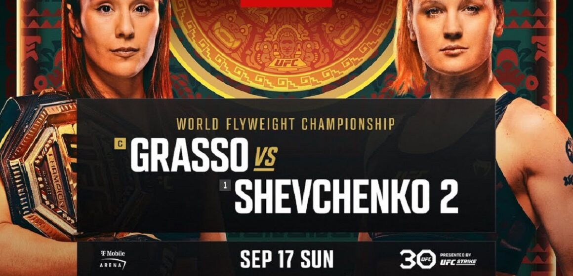 UFC FN: Grasso vs. Szewczenko 2: Typy, karta walk, zapowiedź (16.09)