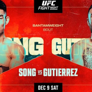 UFC FN: Song vs Gutierrez: Typy, karta walk, zapowiedź (09.12)