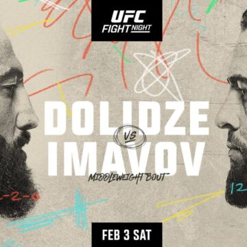 UFC FN: Roman Dolidze vs Nassourdine Imavov: Typy, karta walk, zakłady (03.02)