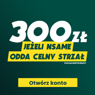 Promocja bukmacherska - 300 zł za celny strzał Nsame