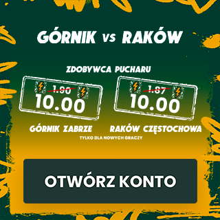 Kurs 10.0 na zwycięzcę Pucharu Polski