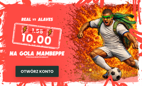 Betfan Kod Promocyjny: kurs 10.0 na gola Mbappe z Alaves!