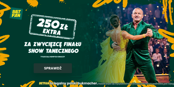Promocja! 250 zł za zwycięzcę Tańca z Gwiazdami!