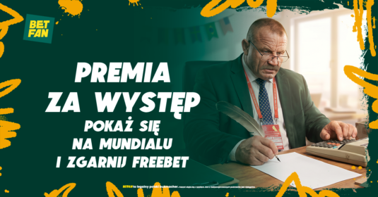 Promocja BETFAN - premia za występ