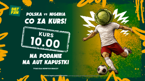 Kurs 10.0 na podanie Bartosza Kapustki w aut