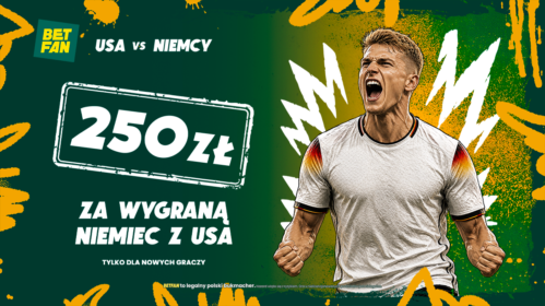 250 zł za wygraną Niemiec z USA
