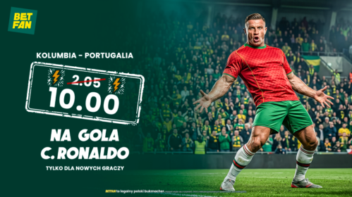 Kurs 10.0 na gola Cristiano Ronaldo z Kolumbią