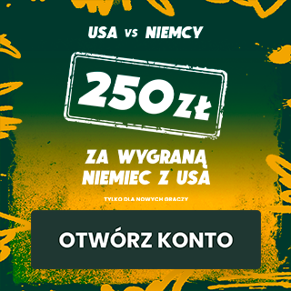 250 zł za wygraną Niemiec z USA