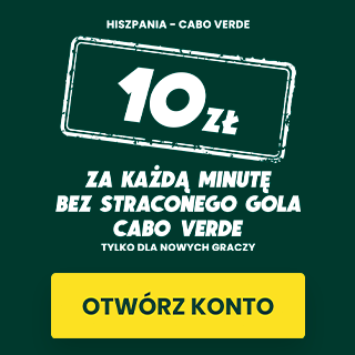 Promocja MŚ 2026 - 10 zł za każdą minutę bez straconego gola Cabo Verde