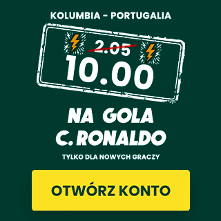 Kurs 10.0 na gola Cristiano Ronaldo z Kolumbią
