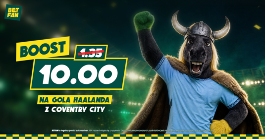 Kurs 10.0 na gola Haalanda z Coventry