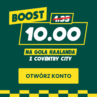 Kurs 10.0 na gola Haalanda z Coventry